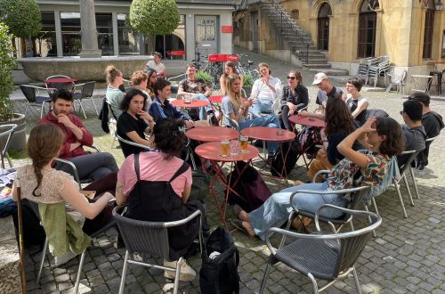 Studierende des Literaturinstitut Biel