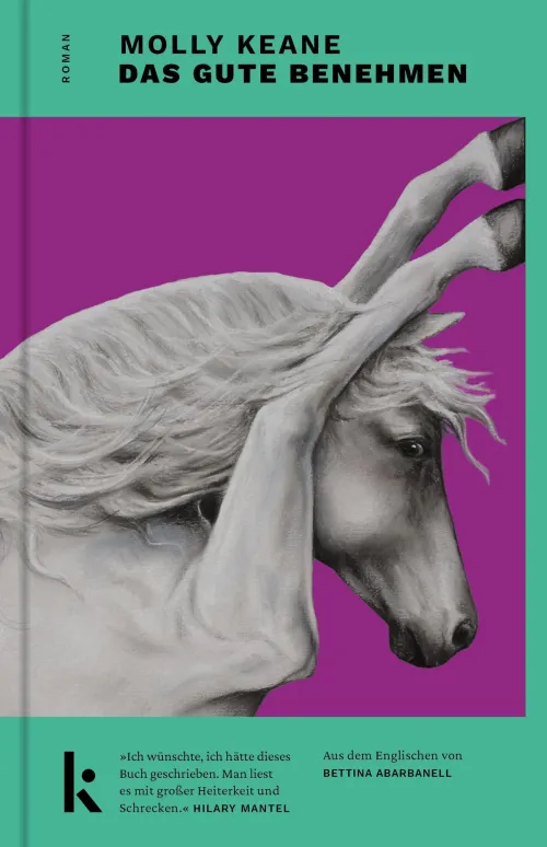 Buchcover von Molly Keane, Das gute Benehmen, weisses Pferd