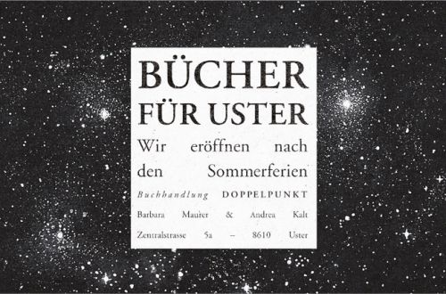 Eröffnung der Buchhandlung Doppelpunkt