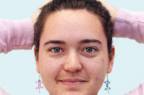 Buchcover von Queer Kids, Portrait einer queeren Person