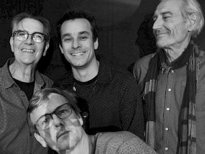 die Musiker Häusermann, Meier, Käppeli, Ursin