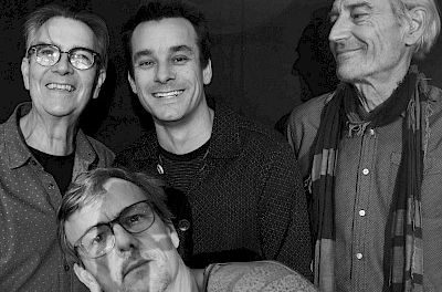 die Musiker Häusermann, Meier, Käppeli, Ursin