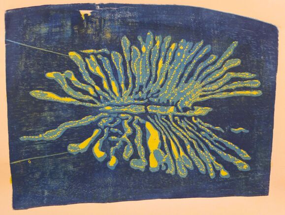 Holzdruck Borkenkäfer